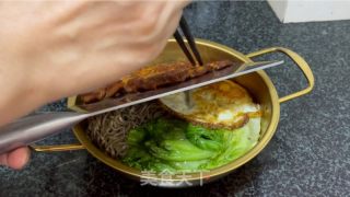 鸡排荞麦面的做法步骤：13
