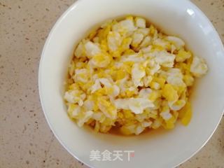 金银蛋炒饭的做法步骤：3
