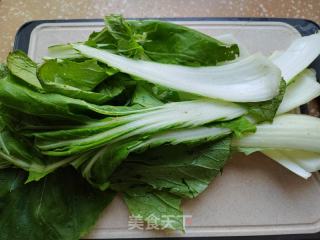 白菜炒肉片的做法步骤：2