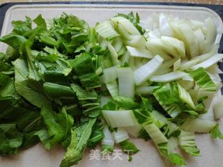 白菜炒肉片的做法步骤：3