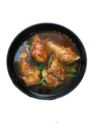 红烧鸡腿的做法步骤：4
