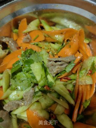 凉拌牛肉的做法步骤：7