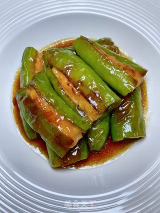 虾滑酿青椒的做法步骤：17