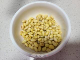 青菜炒黄豆的做法步骤：4