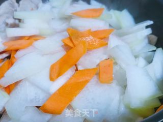 冬瓜炒肉片的做法步骤：5