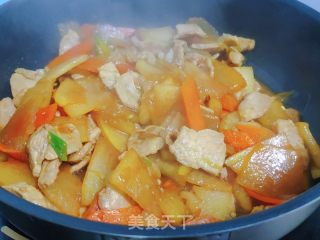 冬瓜炒肉片的做法步骤：6