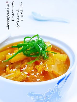 辣白菜炖土豆的做法步骤：6
