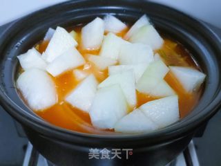 砂锅辣白菜冬瓜汤的做法步骤：4
