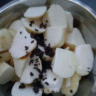 豆豉蒸芋头的做法步骤：6