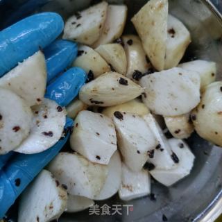 豆豉蒸芋头的做法步骤：7