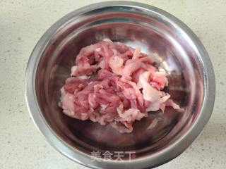 干萝卜丝炒肉丝的做法步骤：2