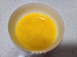 青菜玉米粒鸡蛋炒馍丁的做法步骤：4