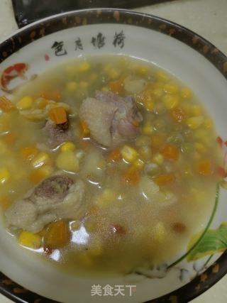 白果鸡肉蔬菜汤的做法步骤：5