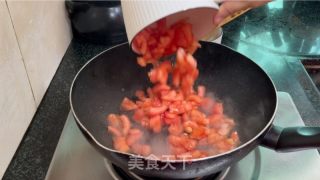 番茄鸡蛋荞麦面的做法步骤：8