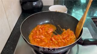 番茄鸡蛋荞麦面的做法步骤：9