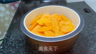 肉松芝士南瓜饼的做法步骤：2