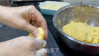 肉松芝士南瓜饼的做法步骤：9