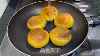 肉松芝士南瓜饼的做法步骤：18