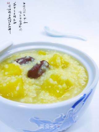 地瓜小米粥的做法步骤：1
