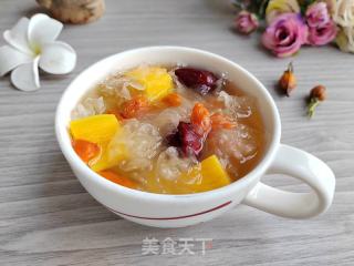 红薯红枣银耳羹的做法步骤：6
