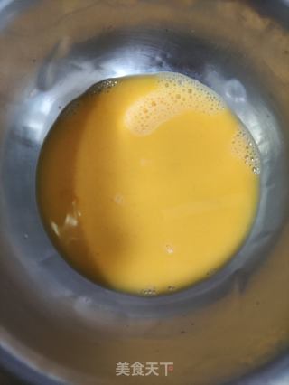 姜丝荆芥煎蛋的做法步骤：3