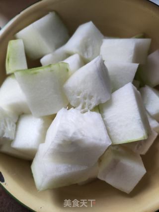 海虾焖冬瓜的做法步骤：3