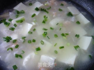 虾仁鲳鱼豆腐羹的做法步骤：14