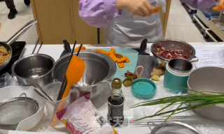 西班牙混合橄榄南瓜蒸糯米牛肉的做法步骤：7