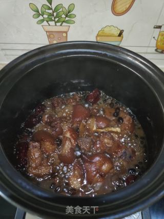 黑豆炖猪脚的做法步骤：14