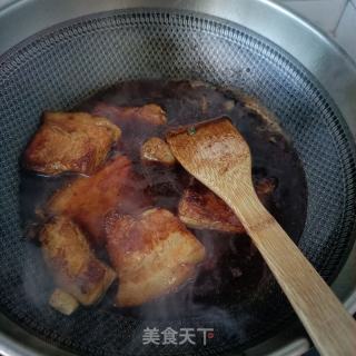 馒头版肉夹馍的做法步骤：11