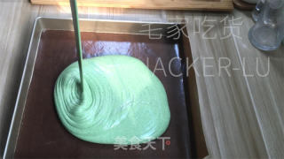 椰香抹茶瑞士卷，手把手教你做蛋糕卷，清新抹茶香与椰香交融。的做法步骤：18