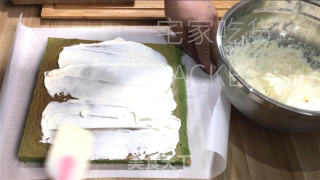 椰香抹茶瑞士卷，手把手教你做蛋糕卷，清新抹茶香与椰香交融。的做法步骤：28