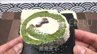 椰香抹茶瑞士卷，手把手教你做蛋糕卷，清新抹茶香与椰香交融。的做法步骤：39