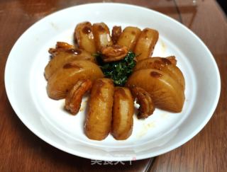 海虾焖萝卜的做法步骤：8