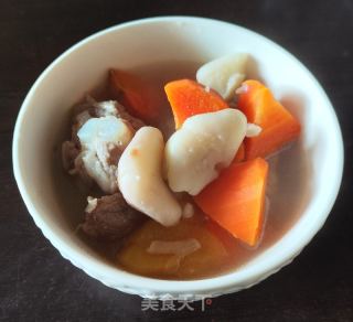 菱角胡萝卜排骨汤的做法步骤：7