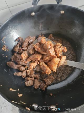 胡萝卜烧牛肉的做法步骤：9