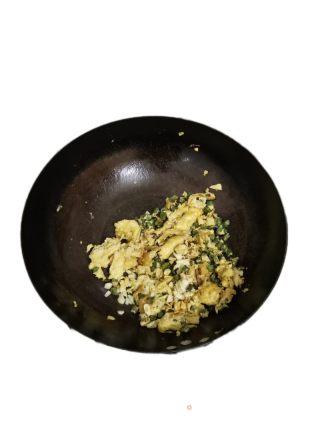 豆角炒鸡蛋的做法步骤：3