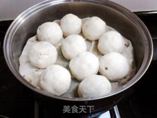 笋干腊肉团子的做法步骤：10