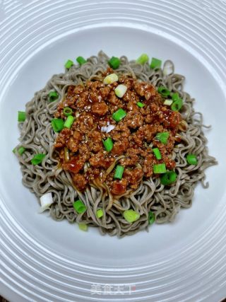 牛肉酱拌荞麦面面的做法步骤：16