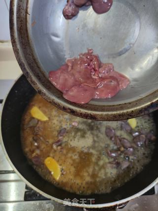大葱炒鸡杂的做法步骤：5