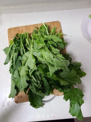 雪里红炒肉沫的做法步骤：1