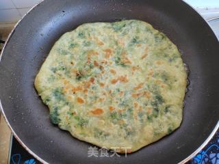 油菜猪肉麦饼的做法步骤：13