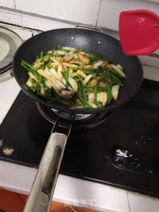 豆角炒圆茄子的做法步骤：6