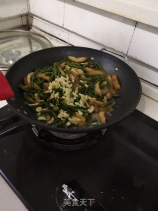 豆角炒圆茄子的做法步骤：8