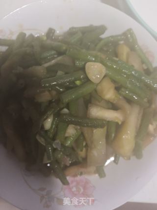 豆角炒圆茄子的做法步骤：10