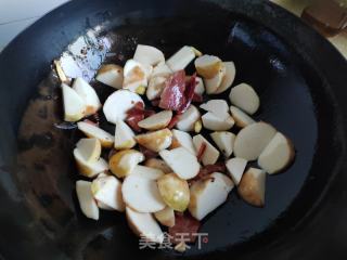 肉末火腿烧芋艿的做法步骤：8