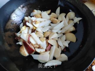 肉末火腿烧芋艿的做法步骤：9