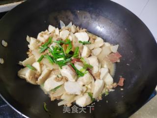 肉末火腿烧芋艿的做法步骤：12