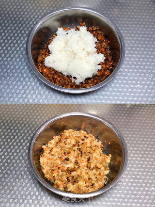香菇猪肉纸皮烧麦的做法步骤：6