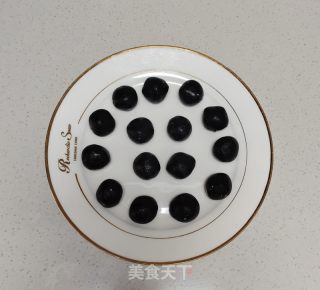 自制黑芝麻馅汤圆的做法步骤：1